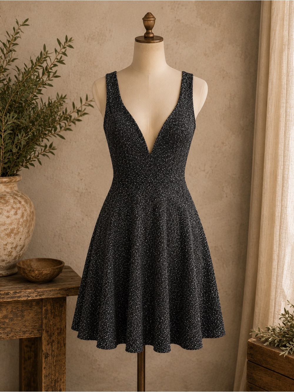 Crystal Doll Sparkle‎ Glitter Dress Size 3 Jr
